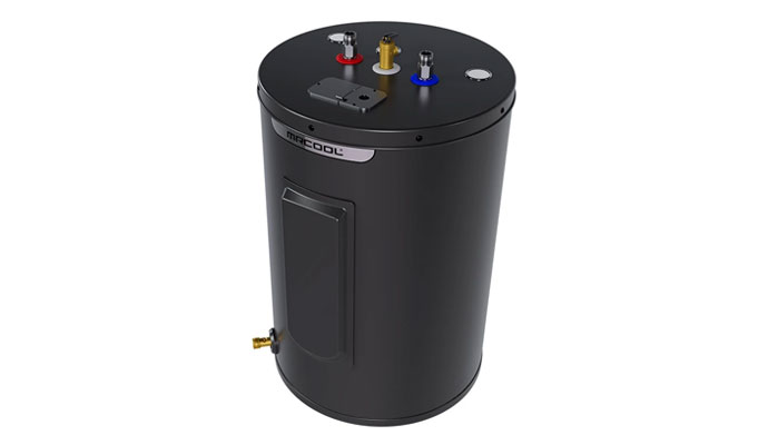 A residential water heater system