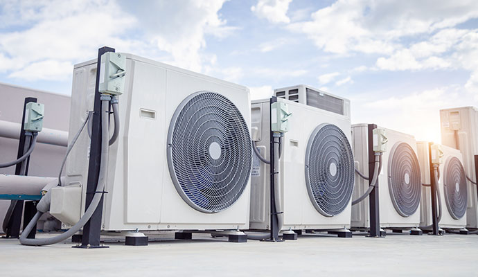 Commercial heat pumps