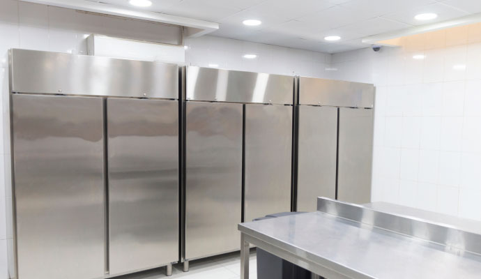 Commercial refrigerators