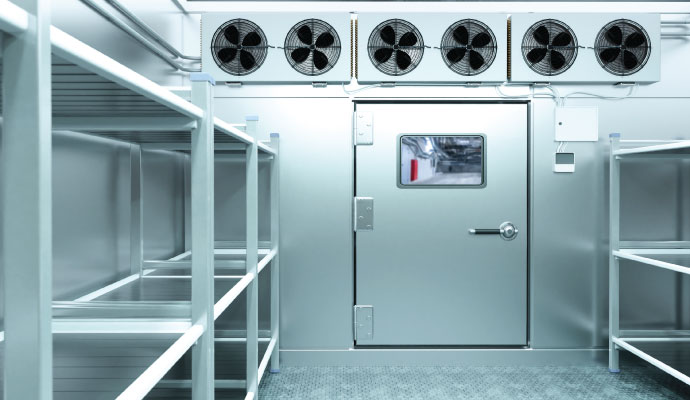 Commercial walk in cooler