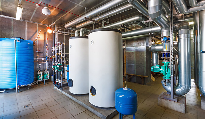 Commercial water heater