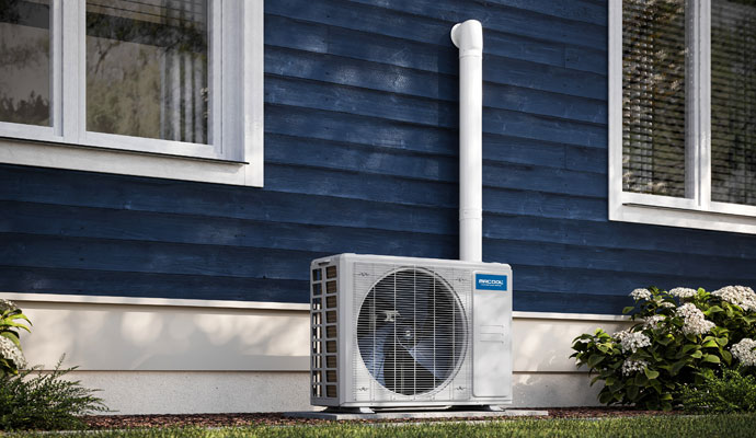 Mr. Cool outdoor condenser