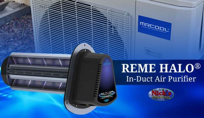 REME HALO UV light system