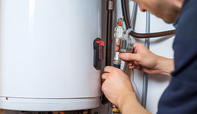 Water heater repairing service